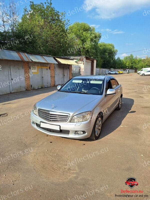 Vindavvisare / fönstervisir extern montering för Mercedes Benz C-class Sedan (S204) 2007-2013 – 5 dörrar – 4 st. fram och bak 8 Vindavvisare / fönstervisir extern montering för Mercedes Benz C-class Sedan (S204) 2007-2013 - 5 dörrar - 4 st. fram och bak - Bild 6