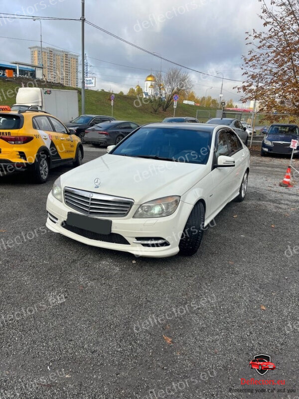 Vindavvisare / fönstervisir extern montering för Mercedes Benz C-class Sedan (S204) 2007-2013 – 5 dörrar – 4 st. fram och bak 11 Vindavvisare / fönstervisir extern montering för Mercedes Benz C-class Sedan (S204) 2007-2013 - 5 dörrar - 4 st. fram och bak - Bild 9