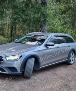 Alternative view of Vindavvisare / fönstervisir extern montering för Mercedes Benz E-class Combi / Wagon (S213) 2016+ - 5 dörrar - 4 st. fram och bak