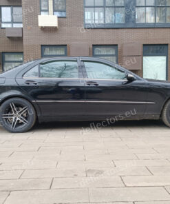 Deflettori aria l’installazione esterna per Mercedes Benz S-class (W220) Long 1998-2005 5 porte – 4 pz. anteriori e posteriori Deflettori aria l'installazione esterna per Mercedes Benz S-class (W220) Long 1998-2005 5 porte - 4 pz. anteriori e posteriori