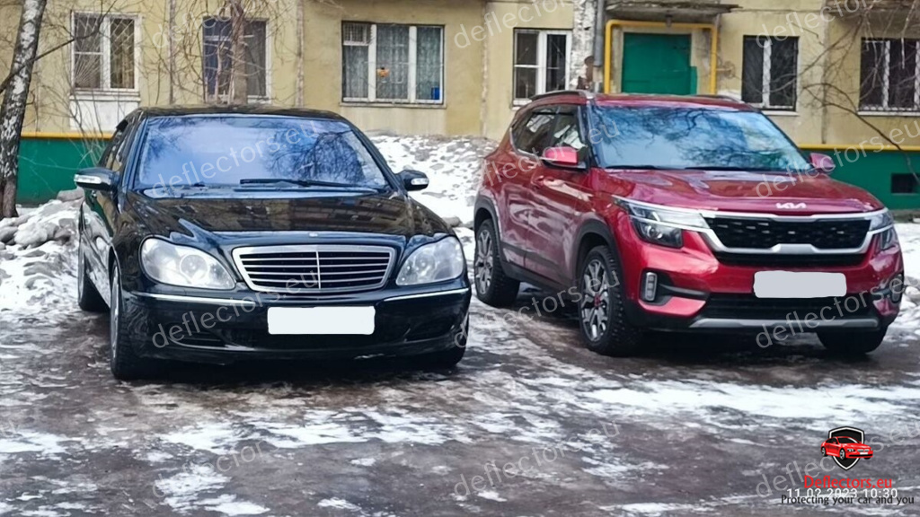 Vindavvisare / fönstervisir extern montering för Mercedes Benz S-class (W220) Long 1998-2005 – 5 dörrar – 4 st. fram och bak 7 Vindavvisare / fönstervisir extern montering för Mercedes Benz S-class (W220) Long 1998-2005 - 5 dörrar - 4 st. fram och bak - Bild 5