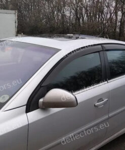 Alternative view of Samoljepljivi bočni vjetrobrani / deflektori vjetra / deflektori zraka za Opel Vectra C Hb 5d 2002-2008 5 dvere - 4 ks spredu a zadné