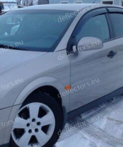 Samoljepljivi bočni vjetrobrani / deflektori vjetra / deflektori zraka za Opel Vectra C Hb 5d 2002-2008 5 dvere - 4 ks spredu a zadné