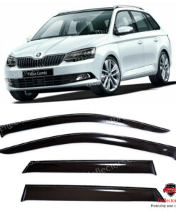 Ветробрани за залепяне за Skoda Fabia III Combi 2014+ с 5 врати - 4 бр. предни и задни