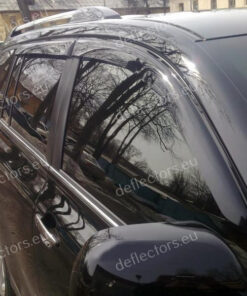 Alternative view of Ветробрани за залепяне за Toyota Highlander II / Kluger 2007-2013 с 5 врати - 4 бр. предни и задни