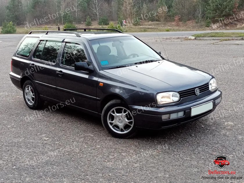Deflettori aria l’installazione esterna per Volkswagen VW Golf 3 5d Variant, Combi 1991-1999 5 porte – 4 pz. anteriori e posteriori 2 Deflettori aria l'installazione esterna per Volkswagen VW Golf 3 5d Variant, Combi 1991-1999 5 porte - 4 pz. anteriori e posteriori