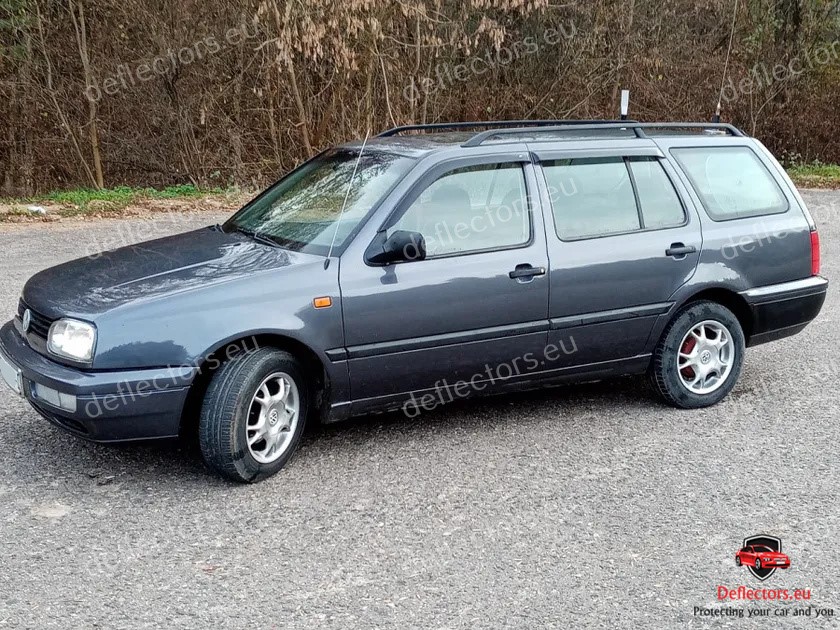 Deflettori aria l’installazione esterna per Volkswagen VW Golf 3 5d Variant, Combi 1991-1999 5 porte – 4 pz. anteriori e posteriori 3 Deflettori aria l'installazione esterna per Volkswagen VW Golf 3 5d Variant, Combi 1991-1999 5 porte - 4 pz. anteriori e posteriori - immagine 2