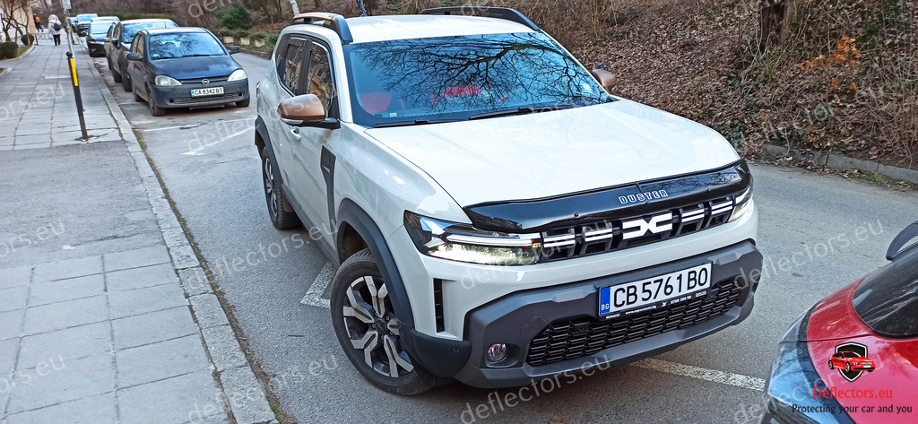 Huvskydd / stenskottsskydd huv / motorhuvsskydd för Dacia Duster 2024- 13 Huvskydd / stenskottsskydd huv / motorhuvsskydd för Dacia Duster 2024- - Bild 12