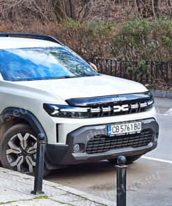 Alternative view of Hood bonnet deflector / bug shield for Dacia Duster 2024-