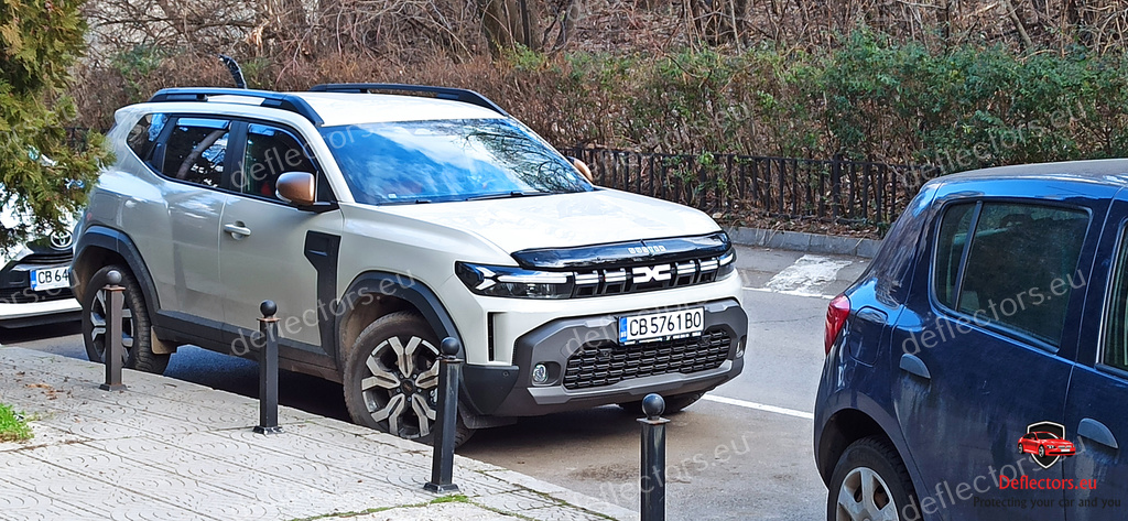 Huvskydd / stenskottsskydd huv / motorhuvsskydd för Dacia Duster 2024- 3 Huvskydd / stenskottsskydd huv / motorhuvsskydd för Dacia Duster 2024- - Bild 2