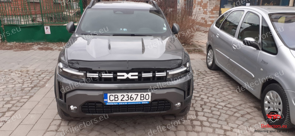 Huvskydd / stenskottsskydd huv / motorhuvsskydd för Dacia Duster 2024- 2 Huvskydd / stenskottsskydd huv / motorhuvsskydd för Dacia Duster 2024-