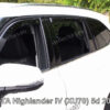 Deflettori aria / del vento Heko per TOYOTA HIGHLANDER IV (XU72,20) 5d 2019  → 2 pz. anteriori
