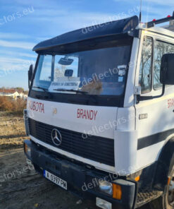 Козирка / сенник за предно стъкло за MERCEDES VARIO / 814 (черна със закрепване)