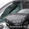 Vindavvisare / fönstervisir extern montering för Audi E-tron Sportback 5d 2020- – 5 dörrar – 4 st. fram och bak 2 Vindavvisare / fönstervisir extern montering för Audi E-tron Sportback 5d 2020- – 5 dörrar – 4 st. fram och bak 2