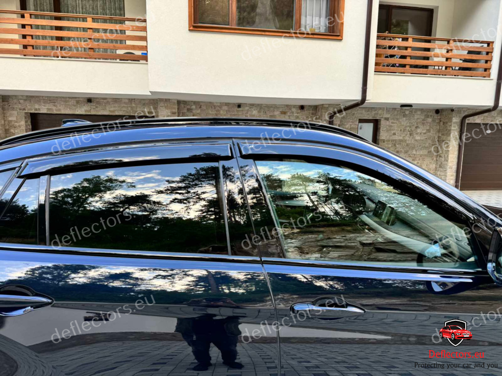 Vindavvisare / fönstervisir extern montering för BMW X6 (F16) 2014-2019 – 5 dörrar – 4 st. fram och bak 7 Vindavvisare / fönstervisir extern montering för BMW X6 (F16) 2014-2019 - 5 dörrar - 4 st. fram och bak - Bild 6