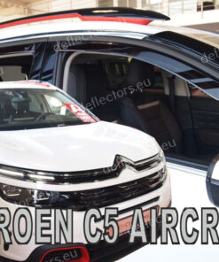 Zijwindschermen / raamspoilers / windgeleiders Heko voor  CITROEN C5 AIRCROSS 5d 2019 →(+OT) - 5 deurs - 4 stuks voor en achter