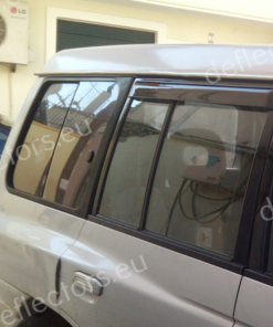 Okenné deflektory na lepenie pre Mitsubishi Pajero 2 5d 1991-2000 5 dvere - 2 ks zadné (REAR)!