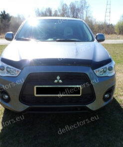 Alternative view of Deflektor prednej kapoty pre Mitsubishi ASX 2010-2016 (dlhý) PREMIUM