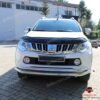 Deflettore cofano per Mitsubishi L200 / Fiat Fullback (503) 2015-2019 (Strada, Ram 1200) PREMIUM