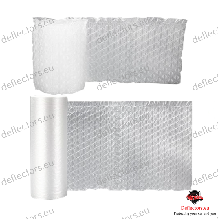 HDPE fóliatekercsek, légpárnás csomagolófólia felfújó géphez – 0,6 × 300 m, KÖZEPES buborék (60 cm széles felfújás előtt és 47 cm felfújva, 18 mikron) 3 HDPE fóliatekercsek, légpárnás csomagolófólia felfújó géphez – 0,6 × 300 m, KÖZEPES buborék (60 cm széles felfújás előtt és 47 cm felfújva, 18 mikron) - Image 2