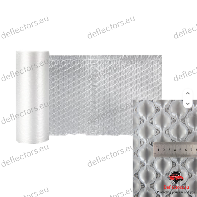HDPE fóliatekercsek, légpárnás csomagolófólia felfújó géphez – 0,6 × 300 m, NAGY buborék (60 cm széles felfújás előtt és 47 cm felfújva, 18 mikron) 2 HDPE fóliatekercsek, légpárnás csomagolófólia felfújó géphez – 0,6 × 300 m, NAGY buborék (60 cm széles felfújás előtt és 47 cm felfújva, 18 mikron)