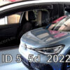 Wind deflectors external fit / stick-on rain visors for VW ID.5 5d 2022→ 5 doors – 2 pcs front
