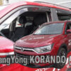 Bočni vjetrobrani / deflektori vjetra / deflektori zraka Heko za SSANGYONG KORANDO IV 5D 2019R→ 5 dvere – 2 ks spredu